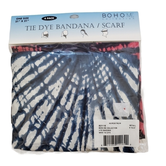 Lot of Bandanas Hair‎ Scarf Accessories NEW - Picture 4 of 6